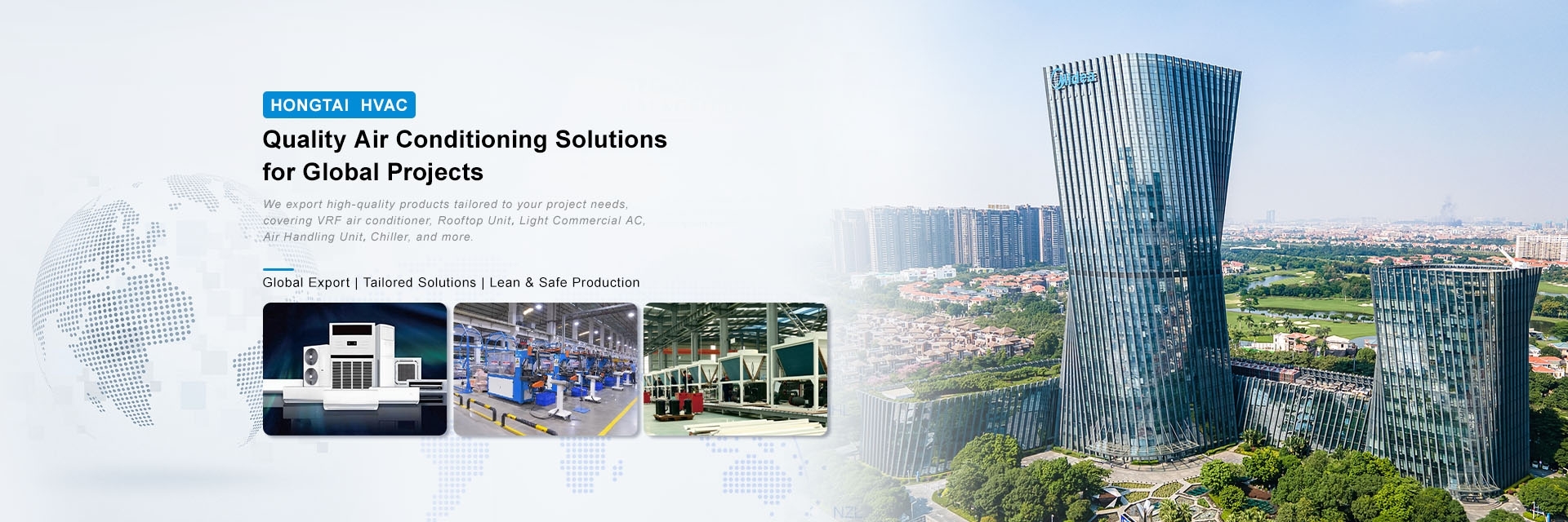 calidad VRF con inversor de corriente continua fábrica