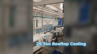 HVAC en la azotea Refrigeración y calefacción AC