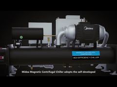 Explicación de la tecnología de enfriadora con cojinetes magnéticos MagBoost | Sistema HVAC refrigerado por agua de alta eficiencia con