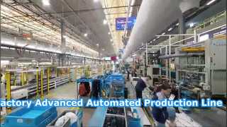 Tecnología avanzada de línea de producción automatizada avanzada de fábrica inteligente