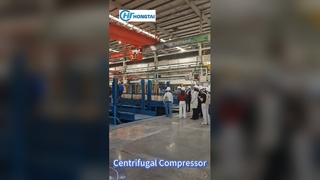 Proceso de ensamblaje de evaporador y condensador de precisión de enfriador centrífugo enfriado por agua